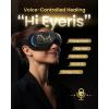 imageRENPHO Eye Massager with Heat and Cooling Mothers DayBirthday Gifts for WomenMen Eyeris Kintsugi FSAHSA Eligible Voice Control Eye Mask Massager for Migraines Eye Care Device for RelaxationABlackGold