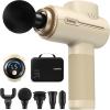 imageRENPHO Massage Gun Deep Tissue FSA HSA Eligible Portable Percussion Massager for Back and Neck Gifts for Men and Women Handheld Device with Carry Case Active TanActive Tan
