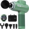 imageRENPHO Massage Gun Deep Tissue FSA HSA Eligible Portable Percussion Massager for Back and Neck Gifts for Men and Women Handheld Device with Carry Case Active TanActive Green