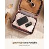 imageRENPHO Small Travel Scale for Body Weight Rechargeable Portable Scale with SlideOut LED Display Travel Makeup Mirror Digital High Accurate Scale for Traveling 400lbs Core Go 898quot x 528quot