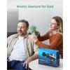 imageRENPHO Massage Gun Deep Tissue FSA HSA Eligible Portable Percussion Muscle Massager with Bluetooth Handheld Device for Back and Neck Carry Case Gifts for Men and WomenActive Green