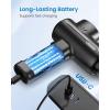 imageRENPHO Massage Gun Deep Tissue FSA HSA Eligible Portable Percussion Muscle Massager with Bluetooth Handheld Device for Back and Neck Carry Case Gifts for Men and WomenA Active Black