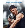 imageRENPHO Massage Gun Deep Tissue FSA HSA Eligible Portable Percussion Muscle Massager with Bluetooth Handheld Device for Back and Neck Carry Case Gifts for Men and WomenA Active Black