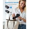 imageRENPHO Massage Gun Deep Tissue FSA HSA Eligible Portable Percussion Muscle Massager with Bluetooth Handheld Device for Back and Neck Carry Case Gifts for Men and WomenA Active Black