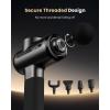 imageRENPHO Massage Gun Deep Tissue with 812mm Adjustable Amplitude HeavyDuty FSA HSA Eligible Percussion Professional Muscle Massager Gun with Portable Case for Athtetes ampamp Home Use Active EVOActive EVO