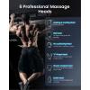 imageRENPHO Massage Gun Deep Tissue with 812mm Adjustable Amplitude HeavyDuty FSA HSA Eligible Percussion Professional Muscle Massager Gun with Portable Case for Athtetes ampamp Home Use Active EVOPower Thermacool Grey