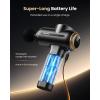 imageRENPHO Massage Gun Deep Tissue with 812mm Adjustable Amplitude HeavyDuty FSA HSA Eligible Percussion Professional Muscle Massager Gun with Portable Case for Athtetes ampamp Home Use Active EVOActive EVO