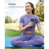 imageRENPHO Massage Gun with Heat and Cold FSA HSA Eligible Portable Percussion Muscle Deep Tissue Massager with Carry Case Gifts for Men WomenActive Blue