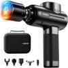 imageRENPHO Massage Gun with Heat and Cold FSA HSA Eligible Portable Percussion Muscle Deep Tissue Massager with Carry Case Gifts for Men WomenActive Thermacool Pro