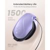 imageRENPHO Eye Massager with Heat and Cooling Birthday Gifts for Mom Dad Women Men FSA HSA Eligible Eyeris 2 Heated Eye Mask for Migraines Relief Reduce Strain Improve SleepPurple