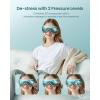 imageRENPHO Eye Massager with Heat and Cooling Birthday Gifts for Mom Dad Women Men FSA HSA Eligible Eyeris 2 Heated Eye Mask for Migraines Relief Reduce Strain Improve SleepBlue
