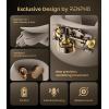 imageRENPHO Neck Massager with Heat 2025 Upgraded 6D Cordless Neck Massager for Pain Relief Deep Tissue Deep Kneading Shoulder Massage Mothers Day Gifts for Women Men Mom Dad KhakiKhaki