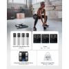 imageRENPHO Scale for Body Weight and Fat Percentage Smart Scale with 8 Electrodes Larger Platform Body Analyzer for BMI Body Fat Muscle Mass High Precision 400lbs