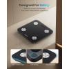 imageRENPHO Smart Scale for Body Weight Digital Bathroom Scale with Bluetooth BMI Sync Apps Electronic Body Composition Monitor with Bone Mass Body Fat 400lbs  Elis