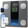 imageRENPHO Smart Scale for Body Weight BMI Body Fat Muscle Mass FSA HSA Eligible Bluetooth WiFi Rechargeable Scale RGB Lighting Color Changing Scale Sync with Fitness App Chroma AspireSmart Scale