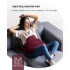 imageRENPHO Heating Pad for Neck and Shoulders and Back Electric Heated Pad for Neck Pain Relief 6 Heat Settings 2H Auto Off ETL Safety Certified Gifts for Women Men 21quotx23quot RedRed