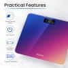 imageRENPHO Weight Scale with 7Day Weight Trend Digital Bathroom Scale for Body Weight with Large LED Display HighAccurate Weighing Scale with Sturdy and Durable Base 1102quot 400lbs Core 1XRed