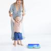 imageRENPHO Weight Scale with 7Day Weight Trend Digital Bathroom Scale for Body Weight with Large LED Display HighAccurate Weighing Scale with Sturdy and Durable Base 1102quot 400lbs Core 1XBlue