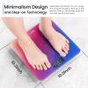imageRENPHO Weight Scale with 7Day Weight Trend Digital Bathroom Scale for Body Weight with Large LED Display HighAccurate Weighing Scale with Sturdy and Durable Base 1102quot 400lbs Core 1XRed