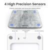 imageRENPHO Weight Scale with 7Day Weight Trend Digital Bathroom Scale for Body Weight with Large LED Display HighAccurate Weighing Scale with Sturdy and Durable Base 1102quot 400lbs Core 1XCement