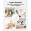 imageRENPHO Weight Scale with 7Day Weight Trend Digital Bathroom Scale for Body Weight with Large LED Display HighAccurate Weighing Scale with Sturdy and Durable Base 1102quot 400lbs Core 1XWhite