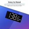 imageRENPHO Weight Scale with 7Day Weight Trend Digital Bathroom Scale for Body Weight with Large LED Display HighAccurate Weighing Scale with Sturdy and Durable Base 1102quot 400lbs Core 1XRed