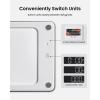 imageRENPHO Weight Scale with 7Day Weight Trend Digital Bathroom Scale for Body Weight with Large LED Display HighAccurate Weighing Scale with Sturdy and Durable Base 1102quot 400lbs Core 1XWhite
