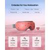 imageRENPHO Eye Massager with Heat Compression Customized Eye Care Machine Heated Sleep Mask for Eye Strain Relief Migraine Relief Improve Sleep Birthday Gifts for Women MenEred