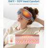 imageRENPHO Eye Massager with Heat Compression Customized Eye Care Machine Heated Sleep Mask for Eye Strain Relief Migraine Relief Improve Sleep Birthday Gifts for Women MenBgrey