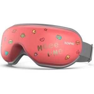 imageRENPHO Eye Massager with Heat Compression Customized Eye Care Machine Heated Sleep Mask for Eye Strain Relief Migraine Relief Improve Sleep Birthday Gifts for Women MenEred