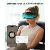 imageRENPHO Eye Massager with Mist ampamp Temple Massage Slidable Temple Massager for Migraines Birthday Gifts for Mom Dad Women Men Her Him FSA HSA Eligible Eye Mask Eyeris Caligo