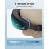 imageRENPHO Eye Massager with Mist ampamp Temple Massage Slidable Temple Massager for Migraines Birthday Gifts for Mom Dad Women Men Her Him FSA HSA Eligible Eye Mask Eyeris Caligo
