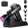 imageRENPHO Massage Gun Deep Tissue with Heat and Cold Head Handheld Muscle Massager Therapy with Carry Case Percussion Body Masajeador for Men Women Athletes Back Upgrade Active ThermacoolActive Thermacool Deluxe