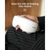imageRENPHO Eyeris Zen UltraQuiet Eye Massager with HeatLightweight Heated Eye Mask for Migraines Face Massager for Dry Eyes Relief Birthday Gifts for Women Men