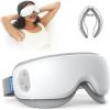 imageRENPHO Eyeris Zen UltraQuiet Eye Massager with HeatLightweight Heated Eye Mask for Migraines Face Massager for Dry Eyes Relief Birthday Gifts for Women Men