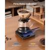imageRENPHO Coffee Scale with Timer Rechargeable Espresso Scale 01g High Precision Coffee Scale for PourOver 3kg