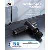 imageRENPHO Active Massage Gun Deep Tissue Percussion Mini Handheld Massager Gun Eye Massager with Heat Face Massager for Migraine Relief