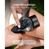 imageRENPHO Ascend Massage Gun Deep Tissue with 612mm Adjustable Amplitude Percussion Professional Muscle Massage Handheld Massager with Portable Carry Case for Athletes ampamp Home Use Color Display