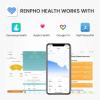 imageRENPHO Bluetooth Body Fat Scale Digital Weight Scale Bathroom Smart Body Composition Analyzer Smart Bluetooth Digital Measuring Tape with Lock Hook