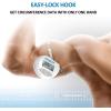 imageRENPHO Digital Bathroom Scale Black Smart Tape Measure Body with App