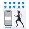 imageRENPHO Digital Bathroom Scale Highly Accurate Body Weight Scale with Lighted LED Display Smart Bluetooth Digital Measuring Tape with Lock Hook Retractable Function