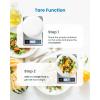 imageRENPHO Digital Food Scale with Nutritional Calculator Stainless Steel Smart Body Scale with BMI Body Fat Muscle Mass
