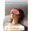 imageRENPHO Eye Massager ampamp Mini Massage GunHeated Eye Mask with Bluetooth Massage Gun with Heat and Cold
