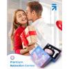 imageRENPHO Eye Massager ampamp Mini Massage GunHeated Eye Mask with Bluetooth Massage Gun with Heat and Cold