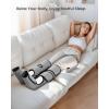 imageRENPHO Leg Massager for Circulation and Pain Relief with Smart Pressure Sensor Air Compression Calf Massager for Relieve Fatigue Gift for Mom and Dad
