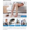 imageRENPHO Leg Massager for Circulation and Pain Relief with Smart Pressure Sensor Air Compression Calf Massager for Relieve Fatigue Gift for Mom and Dad