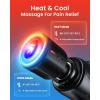 imageRENPHO Lite Massage Gun with Heat ampamp Thermacool Massage Gun Deep Tissue with Heat and Cold Head