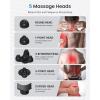 imageRENPHO Mini Thermal Massage Gun with Heat Rechargeable Hand Held Deep Tissue Massager for Muscles Back FSA HSA Eligible