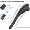 imageRENPHO Rechargeable Handheld Back Massager Cordless Electric Neck Massage Tool for Shoulder Foot Leg Calf Gifts for Women and MenBblack