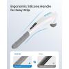 imageRENPHO Rechargeable Handheld Back Massager Cordless Electric Neck Massage Tool for Shoulder Foot Leg Calf Gifts for Women and MenCwhite
